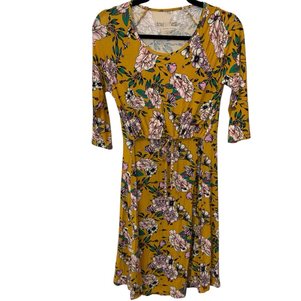 Latched Mama  maternity nursing dress